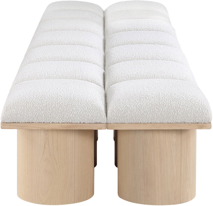 Pavilion - 12 Piece Modular Bench With Natural Base Meridian Furniture