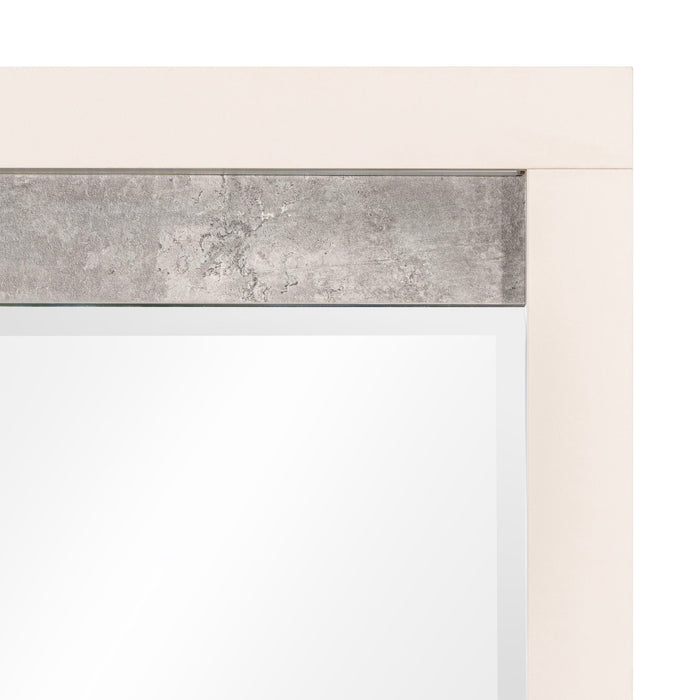 Pavira - Dresser Mirror With LED Lights - Stone