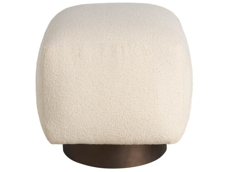Modern / Mist & Veil - Sola Pouf - Beige Universal Furniture