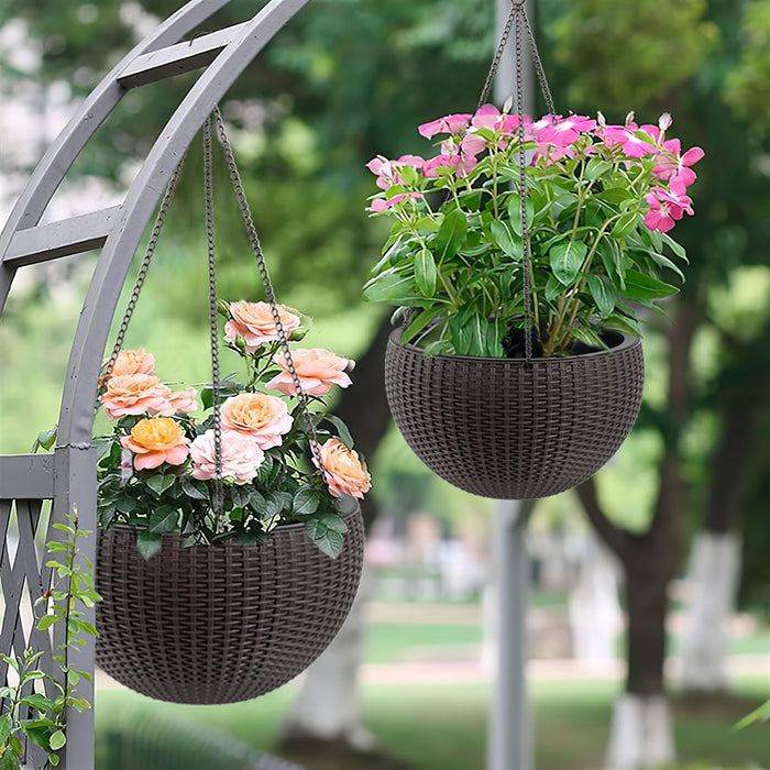 Self Watering Hanging Planter Daily Nest