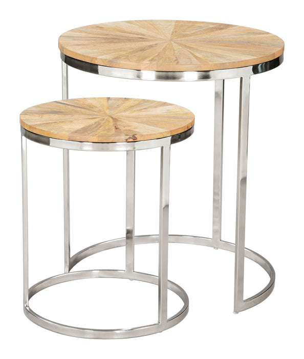 Bari - Coffee Table Set - Natural Zuo Modern