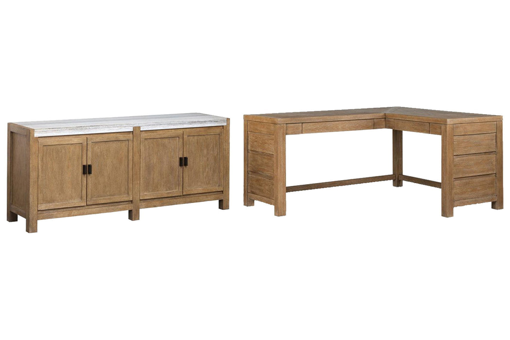Plum Creek - Home Office Set Magnussen Furniture