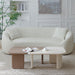2 Pieces Modular Coffee Table Set, Free Combination - Khaki / White Home Essentials