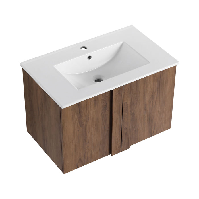 Floating Bathroom Vanity With Sink Combo Home Essentials