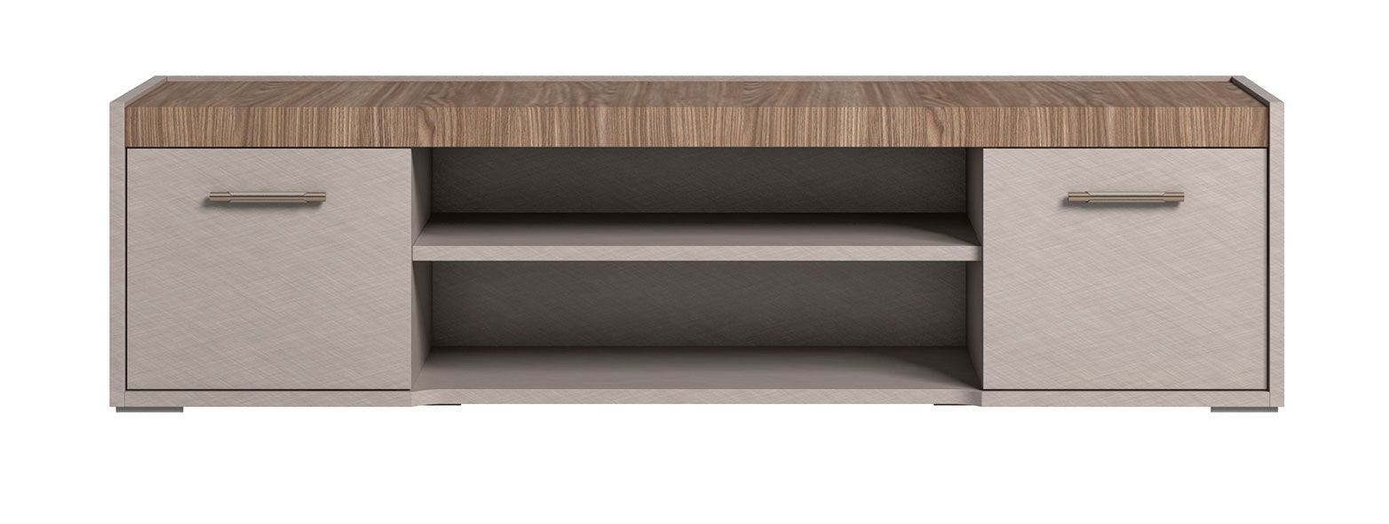 Nora - 3 Door TV Unit - Beige / Light Brown Status Italy