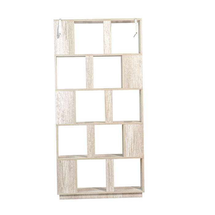Modern 5 Tier Open Storage Bookcase Home Essentials