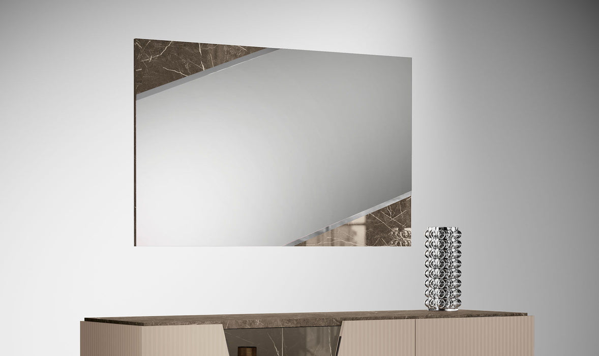 Fidia - Mirror For Buffet - Dark Brown Camelgroup Italy