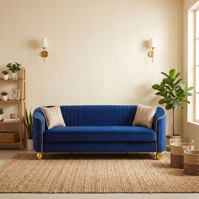 3 Seater Classic Sofa, Living Room Furniture Home Essentials