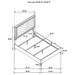 Buckley - Bedroom Set With LED Lighting Furniture Max