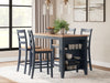 Gesthaven - Rectangular Dining Room Counter Set Signature Design by Ashley®