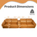 Modular Sofa With Recliners And Cup Holders Sectional Set Home Essentials