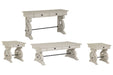 Bronwyn - Rectangular Cocktail Table Set Magnussen Furniture
