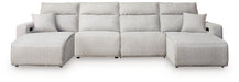 Modmax II - Reclining Sectional - Stone Signature Design by Ashley®