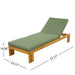 Outdoor Chaise Lounge Set & Side Table, 5 Position Adjustable Patio Recliner Noble House