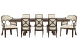 Jubilee - Extendable Trestle Dining Table Set Magnussen Furniture