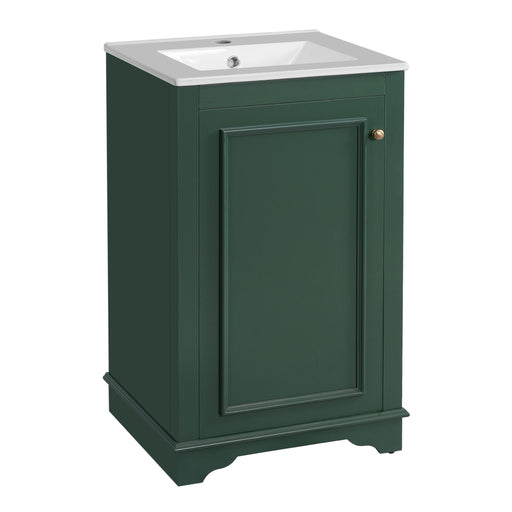 Bathroom Vanity With Sink, Freestanding Single Cabinet Set, Soft Close Door, Adjustable Shelf Hearth and Haven