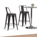 Rayne - Curved Back Metal Stool (Set of 2) Simpli-Home