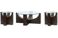 Beckham - Round Cocktail Table Set Magnussen Furniture