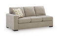 Bridgepoint - LAF Sofa - Stone Signature Design by Ashley®