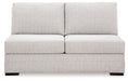 Koralynn - Armless Loveseat - Stone Benchcraft®