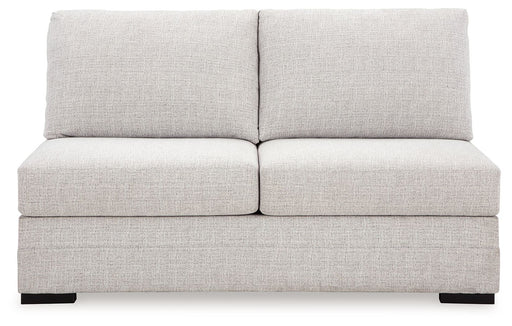 Koralynn - Armless Loveseat - Stone Benchcraft®