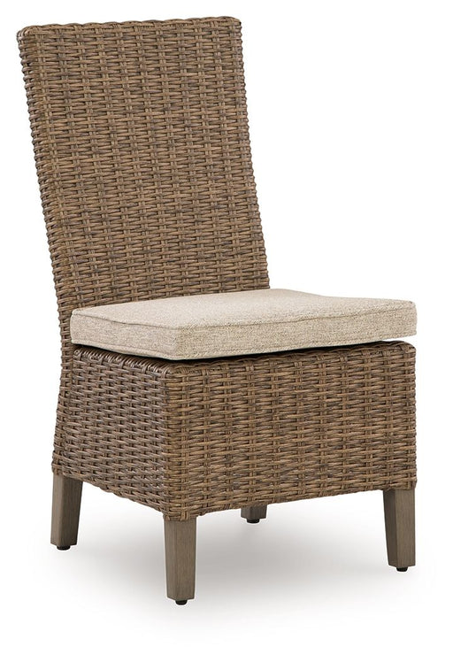 Laguna Heights - Side Chair With Cushion (Set of 2) - Beige Signature Design by Ashley®