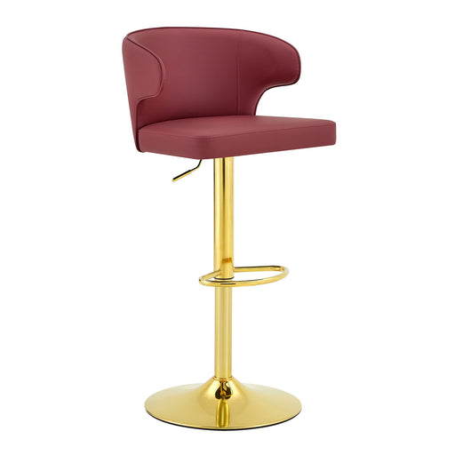 Adjustable Swivel Bar Chair With High Back Support Home Essentials