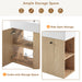 Modern Floating Bathroom Vanity With Ceramic Basin Perfect For Small Bathrooms Hearth and Haven