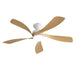 52" Ceiling Fan With 3 Color Dimmable LED Light, DC Reversible Motor, 6 Speed Settings Daily Nest