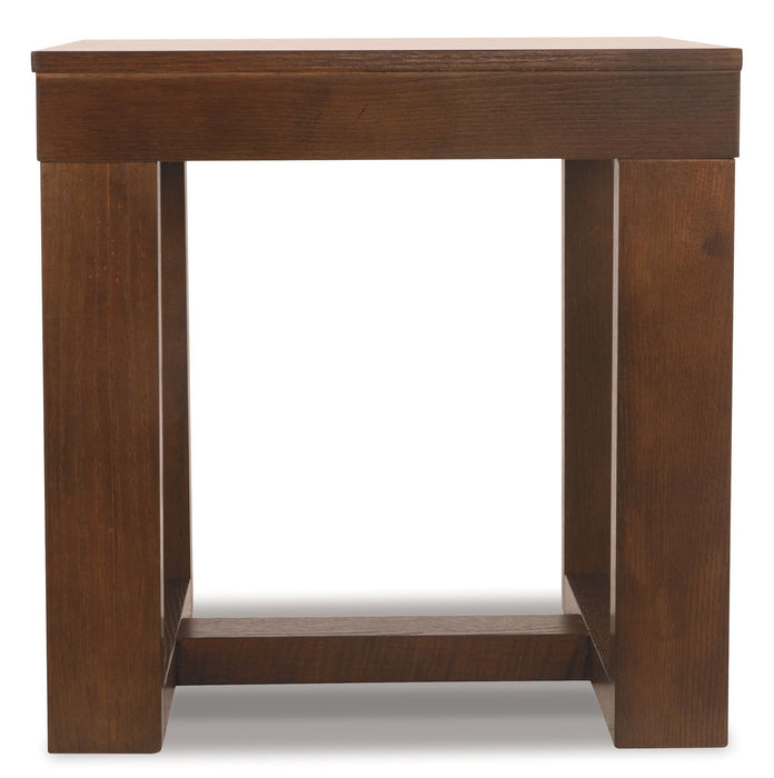 Watson - Square End Table - Dark Brown Signature Design by Ashley®
