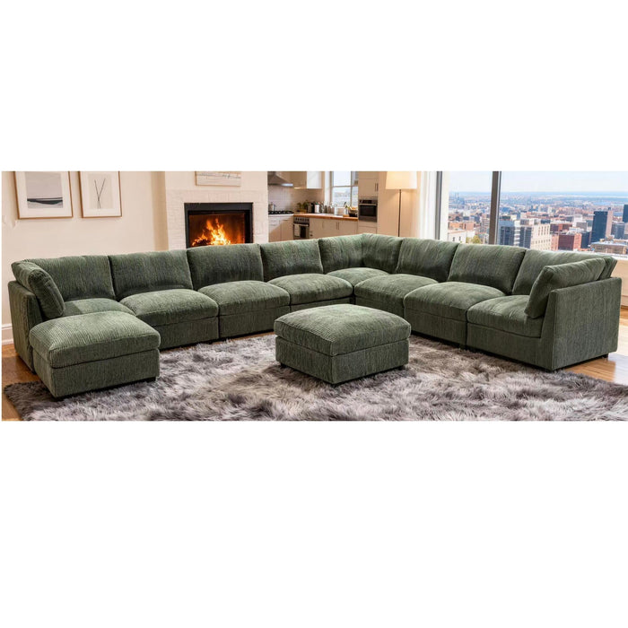 Modular Sectional With Custom Configuration Home Essentials