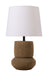 Seina - Solar Table Lamp - Natural / White Zuo Modern