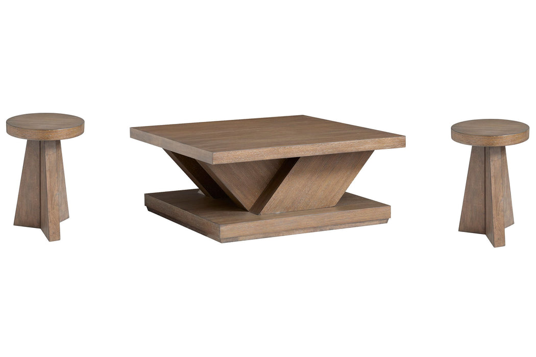 Lansbury - Square Cocktail Table Set Magnussen Furniture
