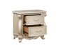 Monique - Nightstand With Marble Top - Champagne New Classic