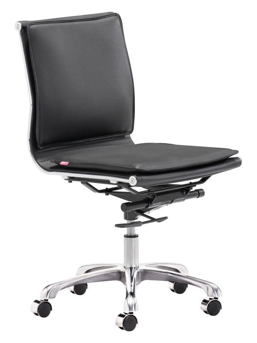 Lider Plus - Armless Office Chair Zuo Modern