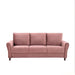 Patricia - Curved Arm 3 Seater Sofa US Pride
