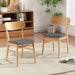 Dining Chairs With Cushioned Seat (Set of 2) Noble House