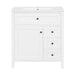 Bathroom Vanity With Sink, 3 Drawers And Adjustable Shelf Hearth and Haven