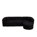 L - Shape Boneless Cloud Couch With 2 Throw Pillows For Living Room Home Essentials