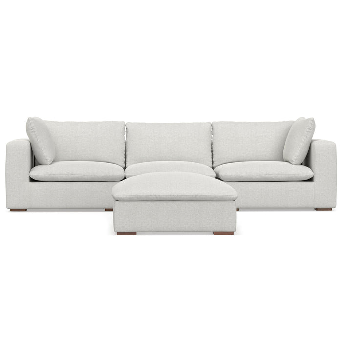 Jasmine - Handcrafted Sofa And Ottoman Simpli-Home