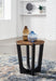 Hanneforth - Round End Table - Brown Signature Design by Ashley®