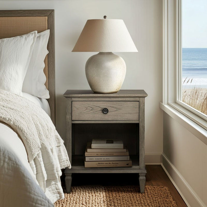 Victoria - Nightstand With Open Storage