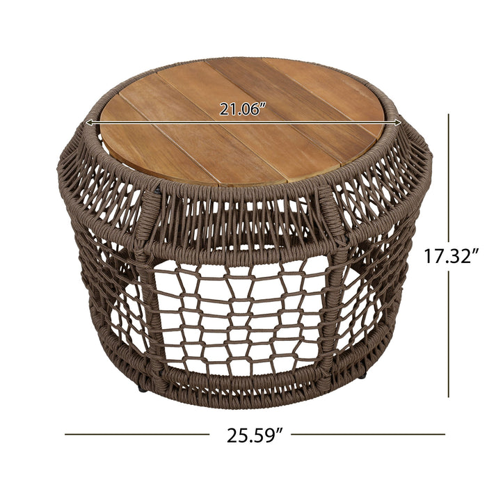 Modern Bohemian Side Table Noble House