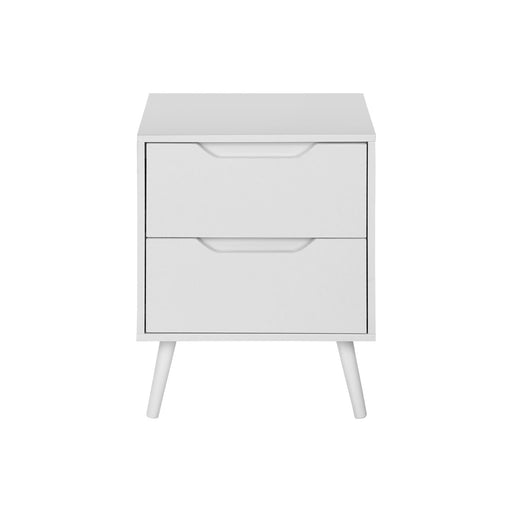 Modern Accent Table With Storage Drawers 8th Street