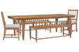 Lindon - Extendable Rectangular Dining Table Set Magnussen Furniture