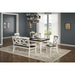 Mountina - Bench - Brown / White Emerald Home