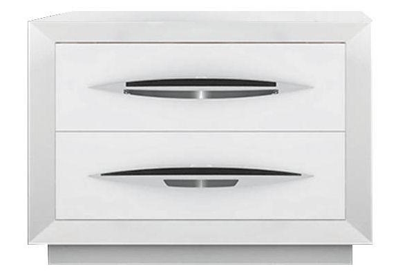 Carmen - Nightstand Low - White Franco Spain