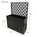 Tall Planter Raised Garden Bed With Trellis Daily Nest