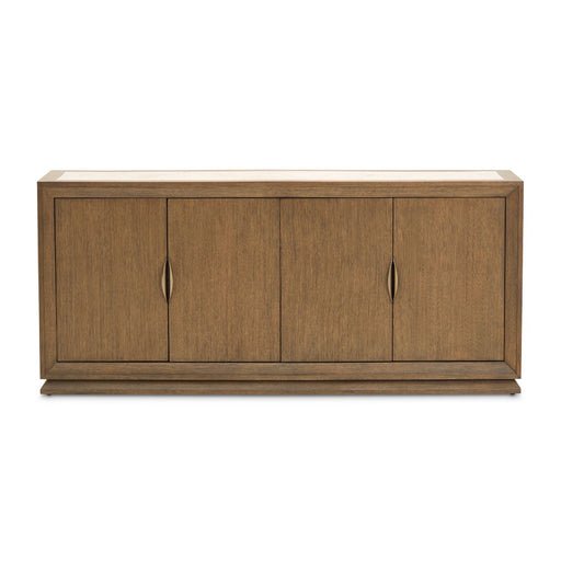 Portrait - Sideboard With LED Lights - Sienna Brown Michael Amini