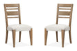 Plum Creek - Upholstered Side Chair With Wood Back (Set of 2) Magnussen Furniture